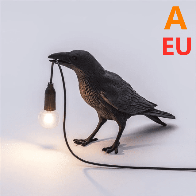 Creative Auspicious Bird Resin Wall Lamp Decoration Creative Auspicious Bird Resin Wall Lamp Decoration